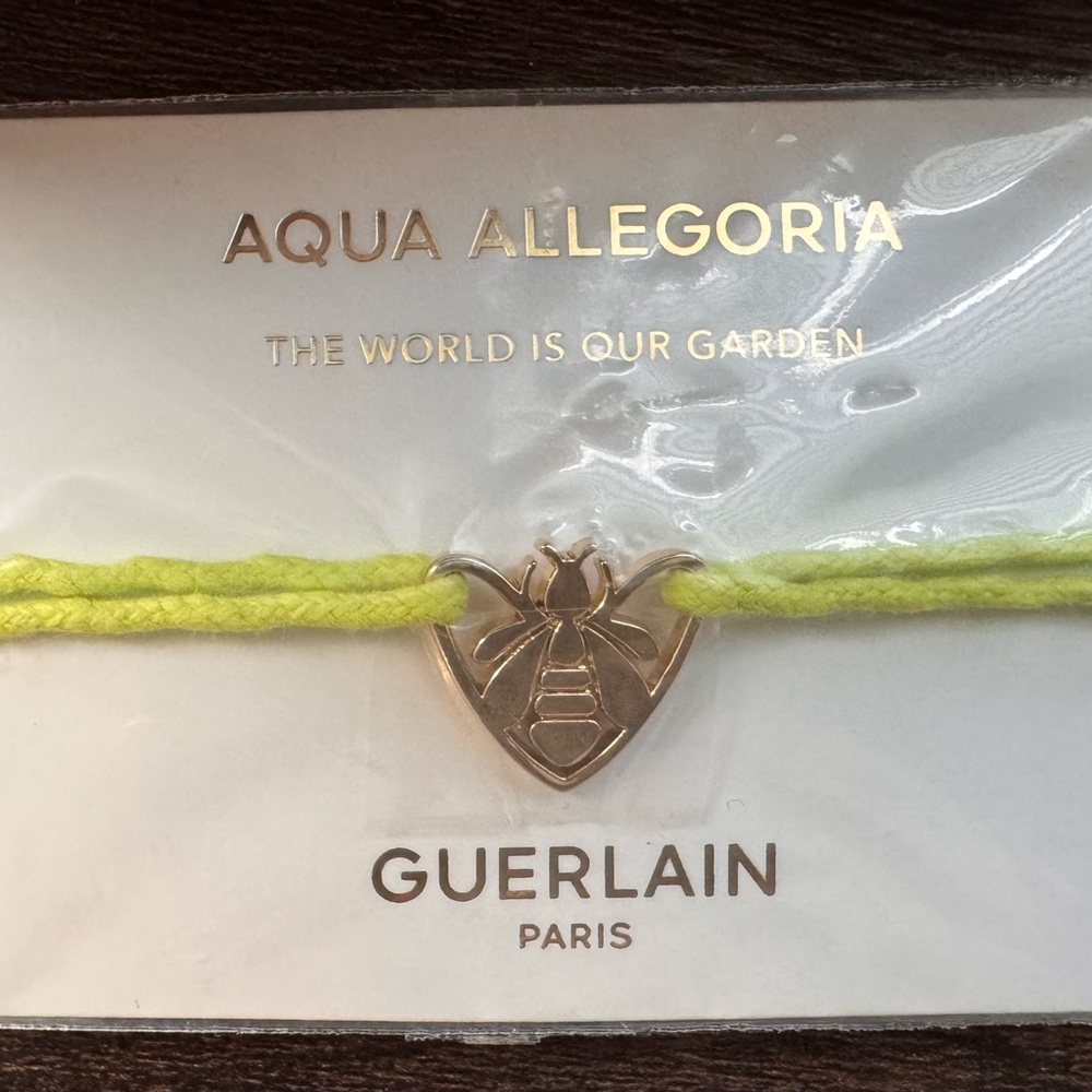 Guerlain Gold Bee Charm Bracelet